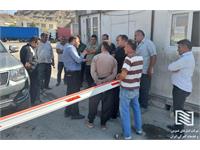 بازدید سرزده مدیرعامل شرکت انبارهای عمومی و خدمات گمرکی جلفا از پارکینگ سیه‌رود 1
