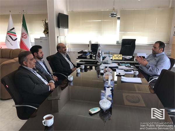 بازدید معاون عملیات و امور گمرکی شرکت انبارهای عمومی و خدمات گمرکی ایران از شرکت جلفا