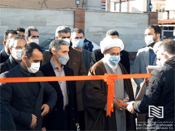 سامانه ایکس ری خودرویی گمرک در محل شرکت انبارهای عمومی و خدمات گمرکی جلفا افتتاح شد