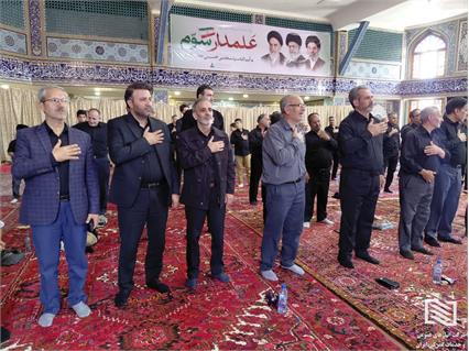 برپایی موکب مشترک «رهروان ولایت» گمرک جلفا و شرکت انبارهای عمومی و خدمات گمرکی جلفا 6