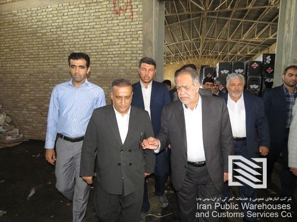 بازدید دبیر شورایعالی هماهنگی مناطق آزاد و ویژه اقتصادی ریاست جمهوری از شرکت جلفا