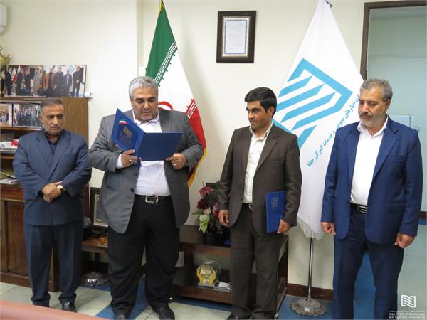 انتصاب مدیر جدید حراست شرکت جلفا