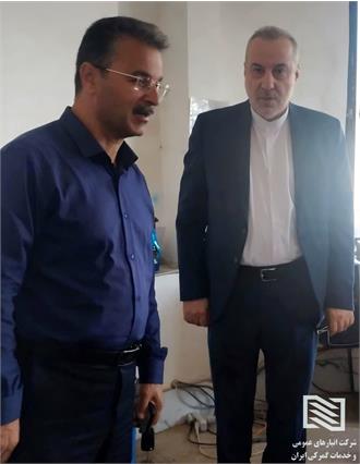 بازدید سرزده سرکنسولگری جمهوری آذربایجان و فرماندار جلفا از پارکینگ نوبت‌دهی 3
