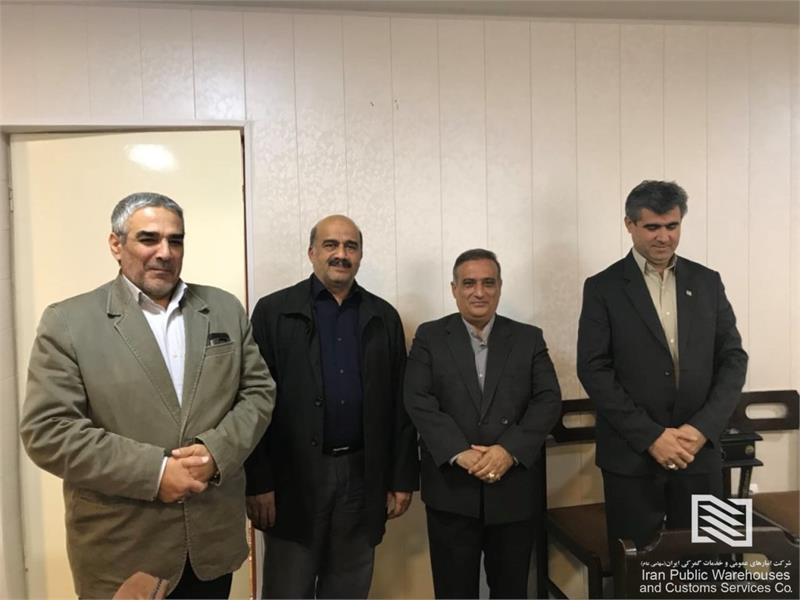آیین معارفه مدیرعامل شرکت انبارهای عمومی و خدمات گمرکی جلفا برگزار شد