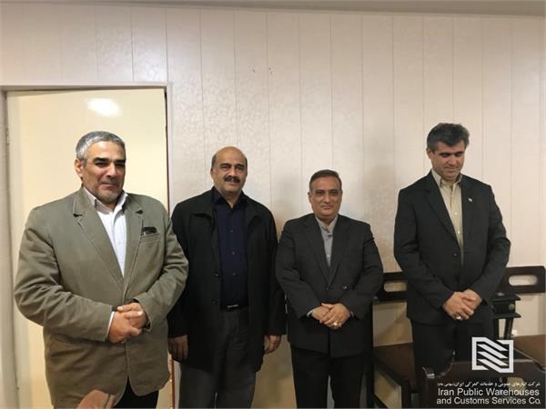 آیین معارفه مدیرعامل شرکت انبارهای عمومی و خدمات گمرکی جلفا برگزار شد