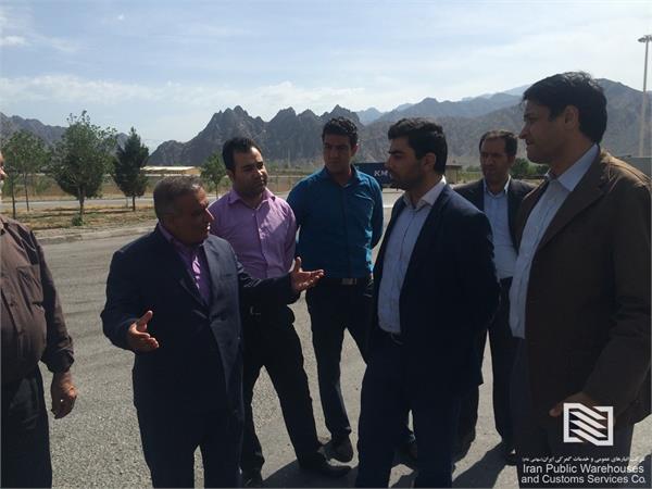 بازدید سرپرست معاونت برنامه ریزی و اقتصادی شرکت انبارهای عمومی و خدمات گمرکی ایران از شرکت جلفا