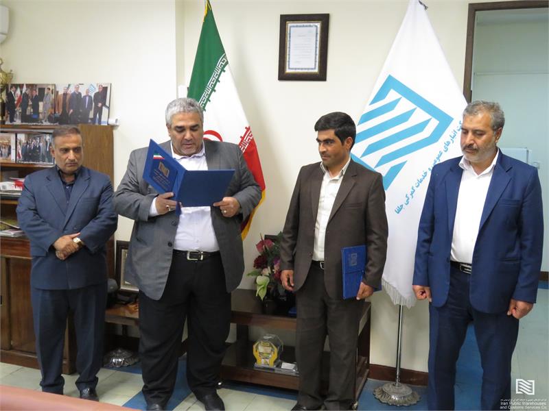 انتصاب مدیر جدید حراست شرکت جلفا